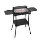 Princess 112250 Electric BBQ with Side Shelves