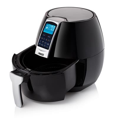 Princess Digital Air Fryer - 6.5 L - With removable divider - 60% less  energy consumption - Digital touch screen - 12 programmes - Without oil 