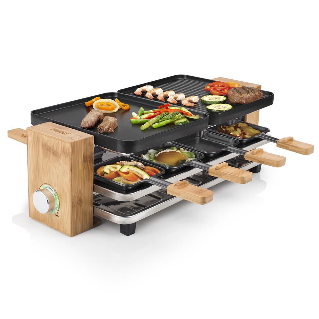 Raclette All-U-Can-Grill parrilla de raclette, 4 en 1