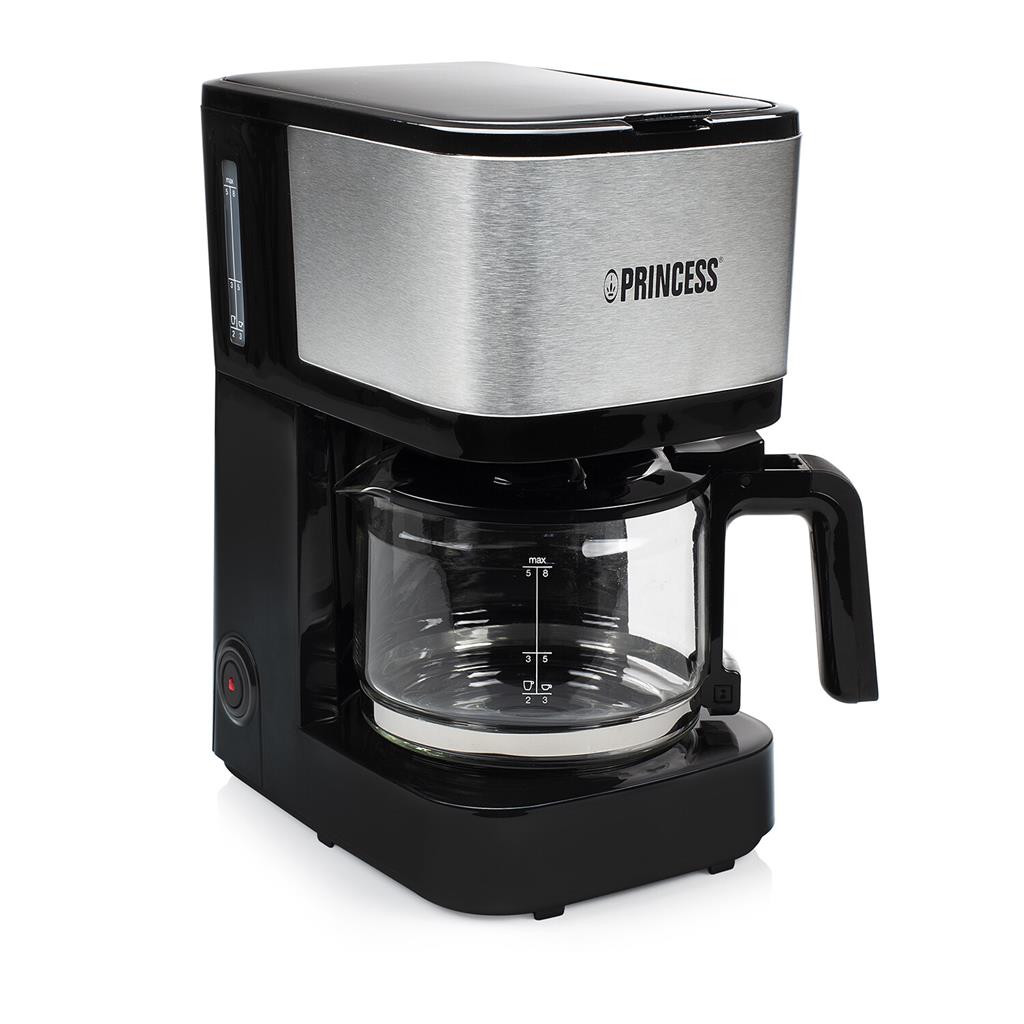 Princess Compact 249408 Cafetera con Molinillo 750W Negro