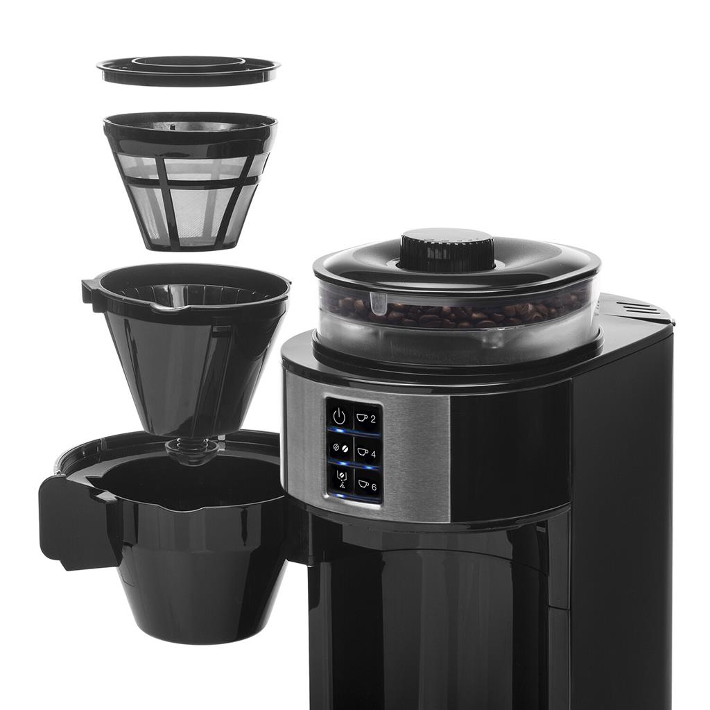 alleen Sinewi voetstappen Princess 01.249408.01.001 Grind & Brew Compact Deluxe | Princess