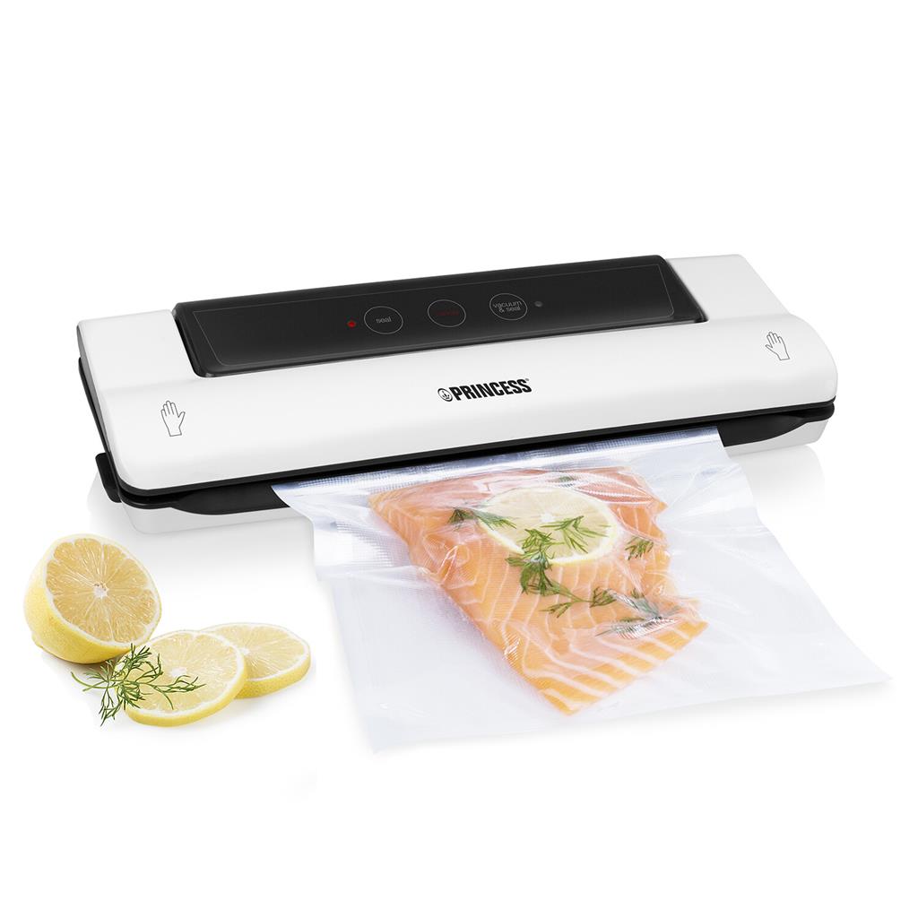 Princess Ensemble d'appareil de mise sous vide portable 2,5 W Blanc -  Cdiscount Maison