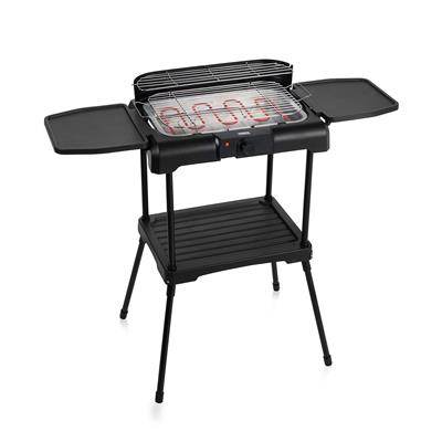 Princess 112250 Electric BBQ with Side Shelves