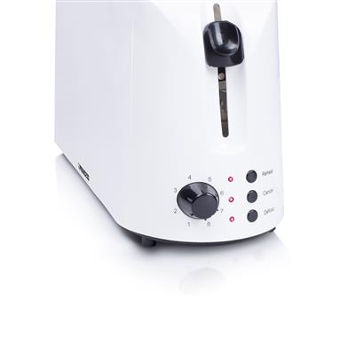 Princess 142333 Langschlitz-Toaster Cool White