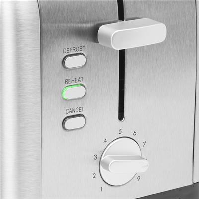 Princess 142350 Toaster Steel DeLuxe