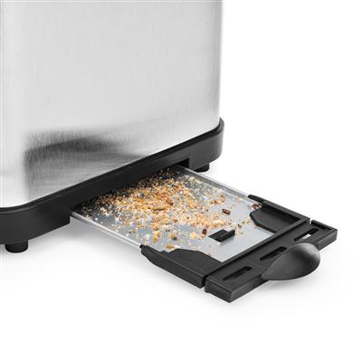 Princess 142389 Toaster Steel Style 2 Long Slot