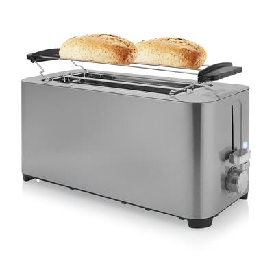 Princess 01.142402.01.001 Steel Toaster 2 Long Slot
