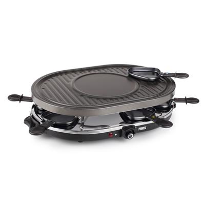 zuur Kolonisten voordeel Princess 01.162700.01.001 Raclette 8 Oval Grill Party | Princess