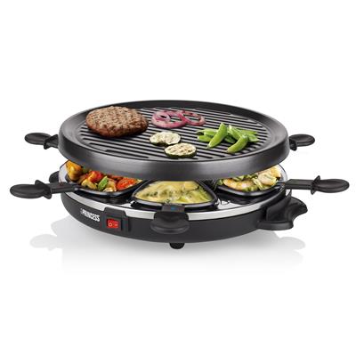 Princess 162725 Raclette 6 Grill Party