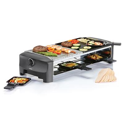 Princess 162820 Raclette 8 Pedra Grill Party