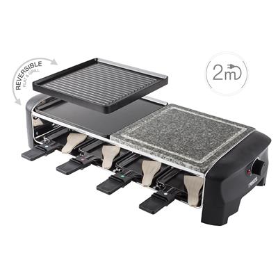 Princess 162820 Raclette 8 Stone and Grill Party