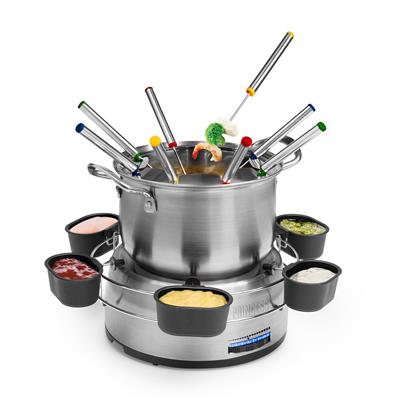 Princess 172673 Stainless Steel Fondue Family Set