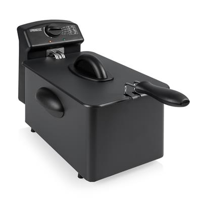 Princess 182729 Black Steel Fryer 4 L