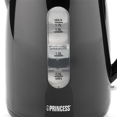 Princess 236017 Jug Kettle Classic Black