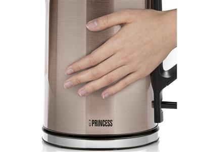 Princess 236024 Wasserkocher Safe Touch Copper