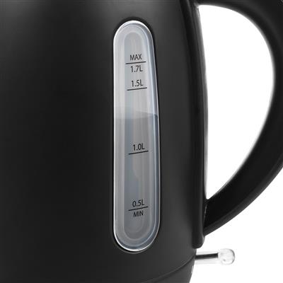 Princess 236032 Black Steel Jug Kettle