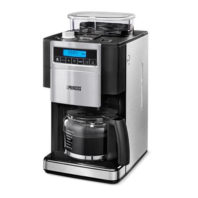 Princess 01.249402.01.001 Coffee Maker and Grinder DeLuxe