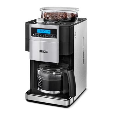 Princess 249402 Coffee Maker and Grinder DeLuxe