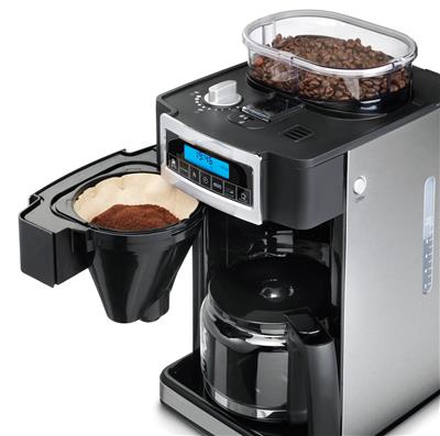 Princess 01.249402.01.001 Coffee Maker and Grinder DeLuxe