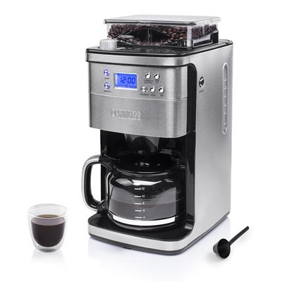 Princess 01.249406.09.001 Cafetière avec broyeur integré S/S DeLuxe