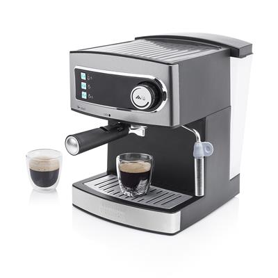 Cafetera espresso Princess 249412 - Con vaporizador de leche para  cappuccino y latte macchiato 