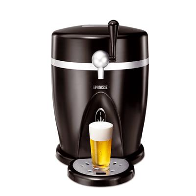 Princess 282990 Silver Beer Tap & Cooler