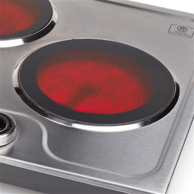 Princess 303009 Ceramic hot plate with 3 burners