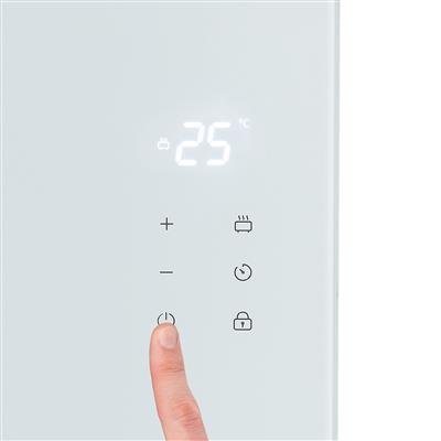 Princess 341001 Termoconvettore Vetro Smart