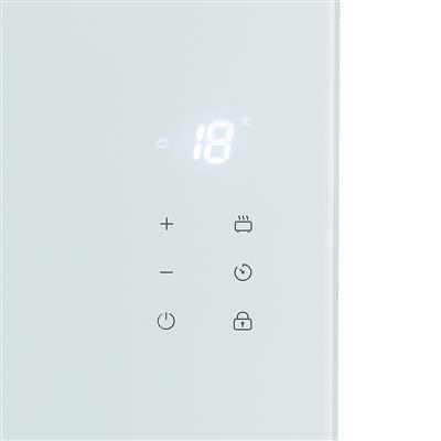 Princess 348101 Smart Glass Panel Heater 1000W