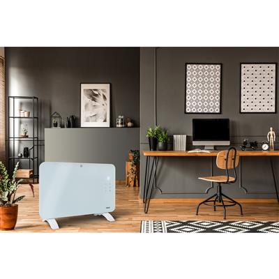 Princess 348101 Smart Glass Panel Heater 1000W