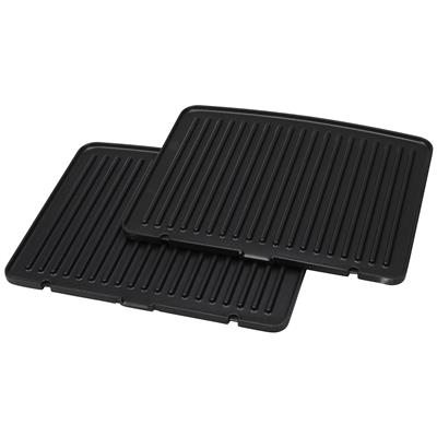 Princess 901.117300.089 Grill plates - 2 pieces - for contact grill