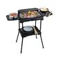 Princess 112250 Electric BBQ with Side Shelves