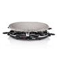 Princess 01.162255.01.001 Raclette 8 Oval Grill & Stein