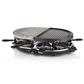 Princess 01.162710.01.001 Raclette 8 Oval Stone und Grill