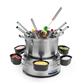 Princess 172673 Stainless Steel Fondue Family Set