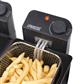 Princess 183028 Double Black Fryer