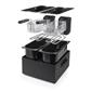 Princess 183028 Double Black Fryer