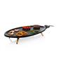 Nova 102235 Ovaler Tischgrill